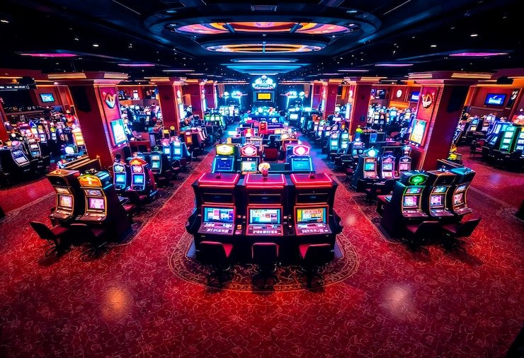 Live bandar poker dealer streaming on lotus2d mobile app with professional casino table